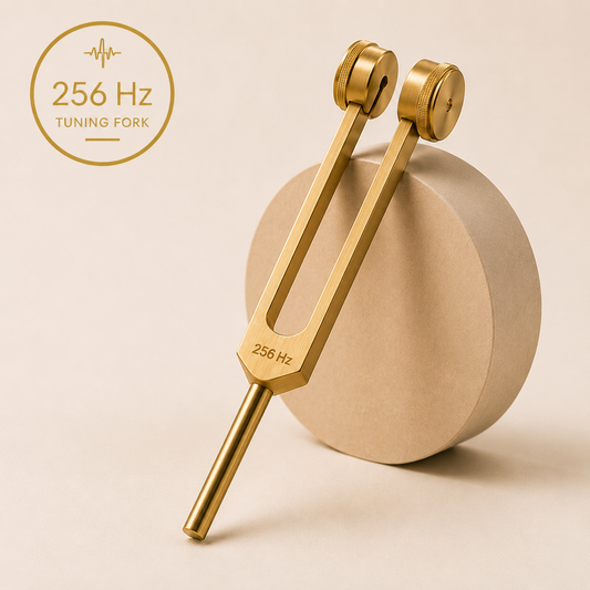 256 Hz Tuning Fork (Gold)